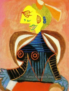  kubistisch Malerei - Porträt de Lee Miller al Arlesienne 1937 kubistisch